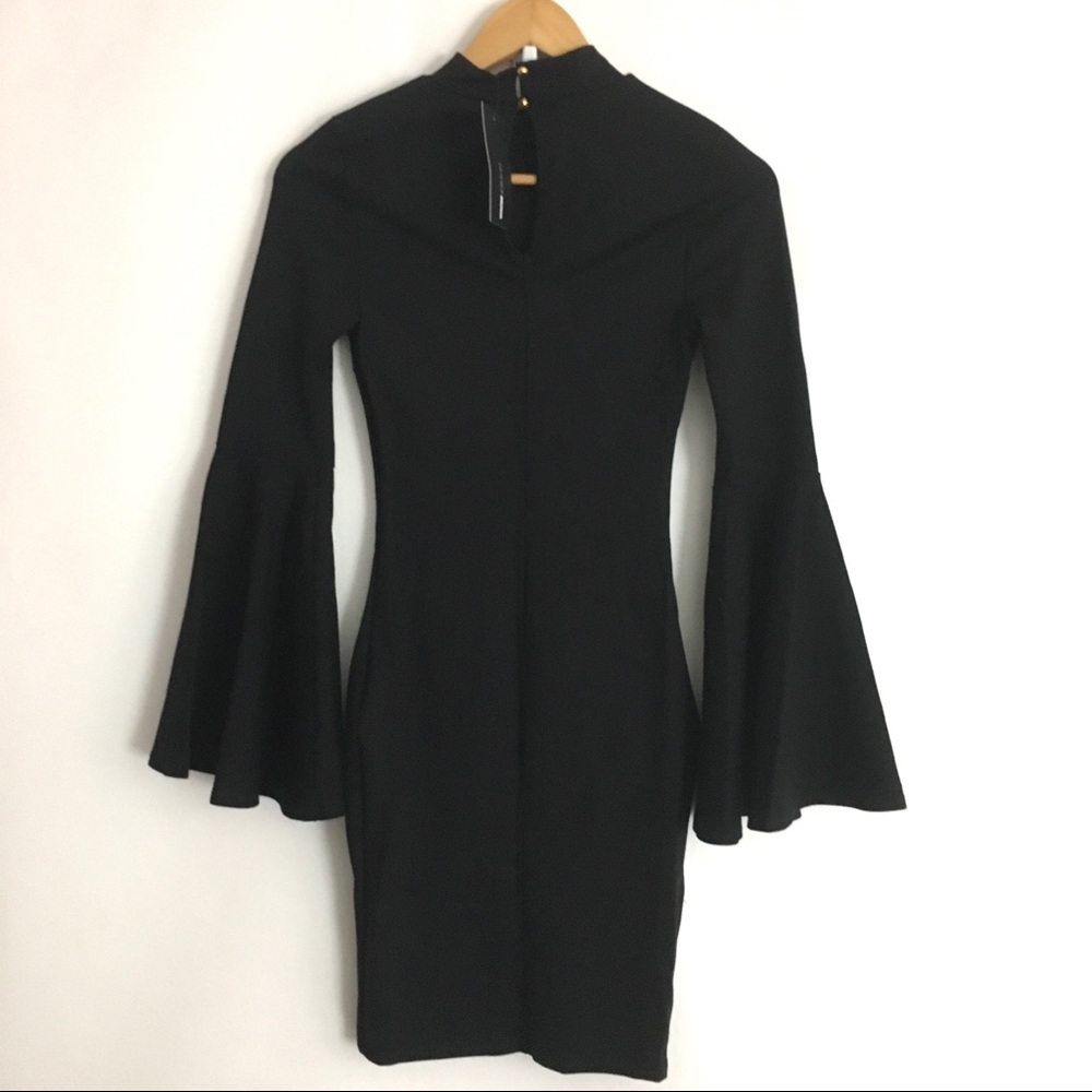 Fashion Nova Bell Sleeve Dress - Picture 8 of 10